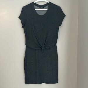 Women’s Charcoal Jersey Dress - Niki Blak - Large
